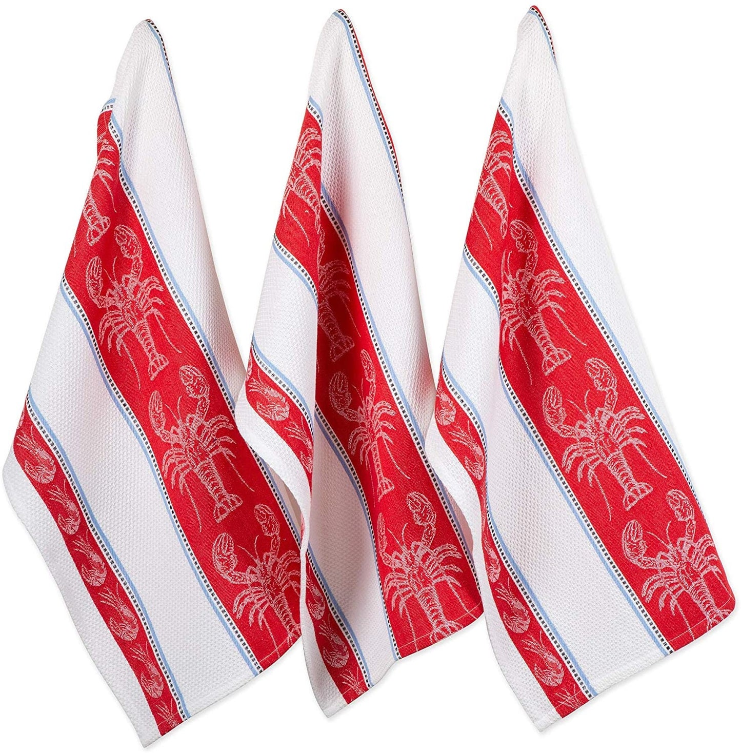 Crawfish Decorative Guest Towel OVERSIZED Seafood boil party Cotton Jacquard Dish Oversized Home Kitchen Gift Lobster Bathroom Restroom