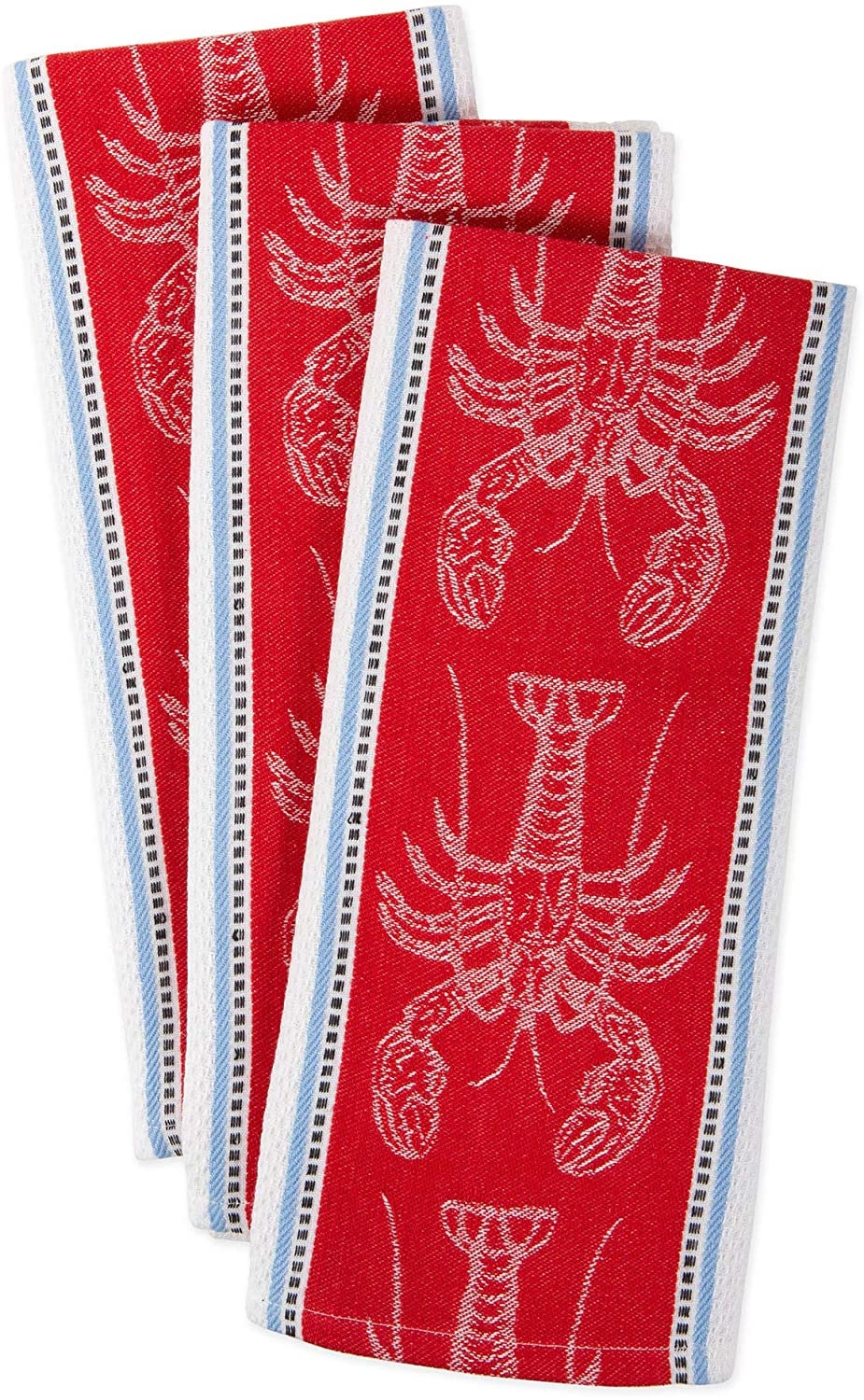 Crawfish Decorative Guest Towel OVERSIZED Seafood boil party Cotton Jacquard Dish Oversized Home Kitchen Gift  Lobster Bathroom Restroom