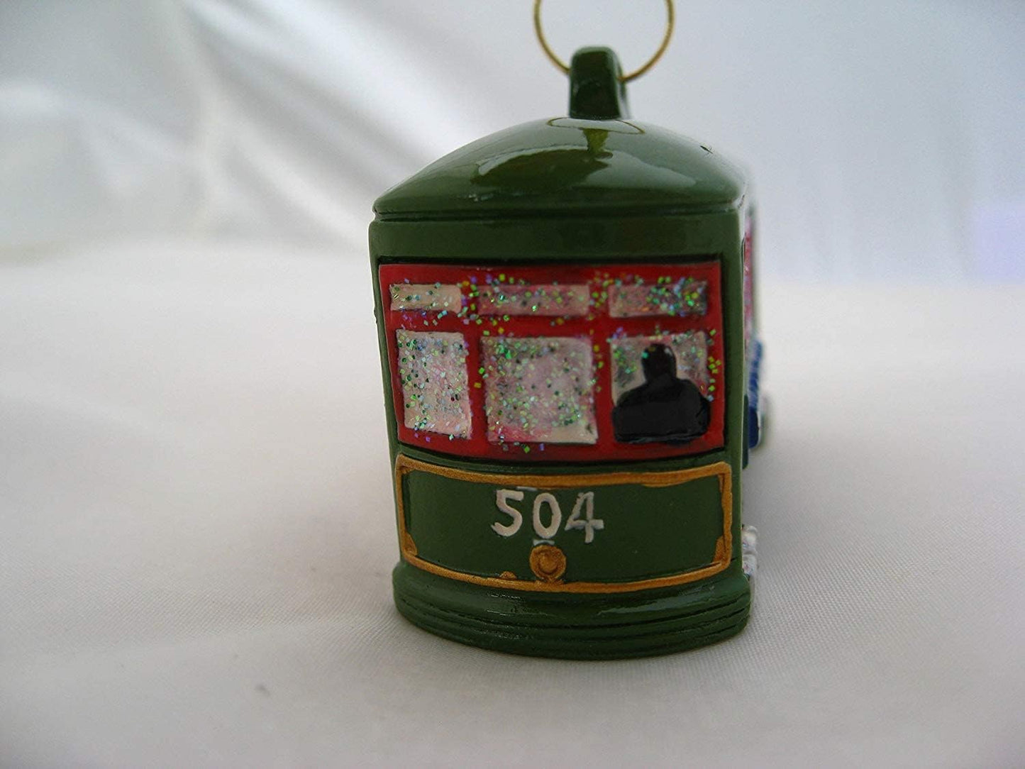 St. Charles Ave. Street Car Trolley Car New Orleans Christmas Mardi Gras Holiday Ornament Bourbon French Quarter 504 NOLA