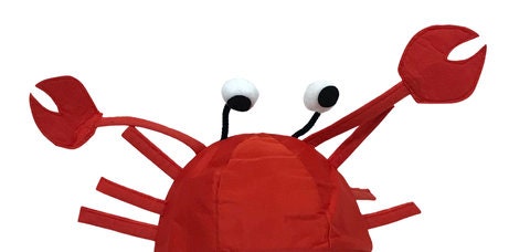 Crawfish Hat Felt Crab seafood lobster boil Party Photo Props Decor