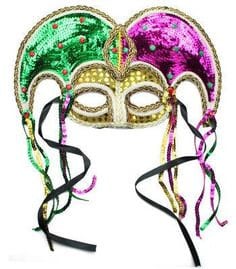 New Orleans Carnival Mardi Gras Face Eye Mask Decoration Wreath Decor Costume favor party supplies Outfit