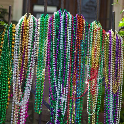 Mardi Gras New Orleans Beads House Decoration Deco  Mixed Variety LOT Party Pack Set Necklace Assortments Throw Carnival Fat Tuesday