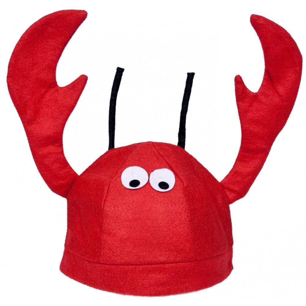 Crawfish Hat Felt Crab seafood lobster boil Party Photo Props Decor