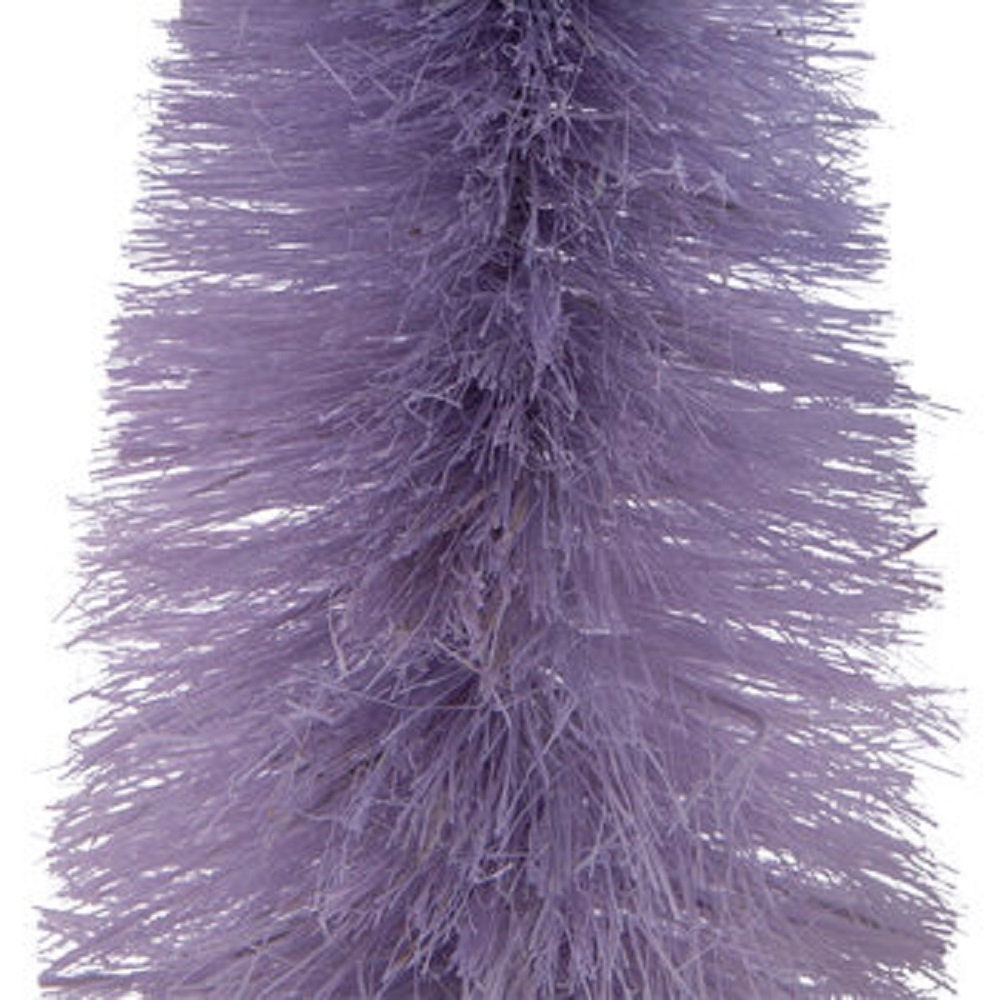 Mardi Gras Fat Tuesday Carnival Mini 3D Purple Lavender Sisal Tree  Holiday Christmas Tree French Quarter Bourbon Street New Orleans