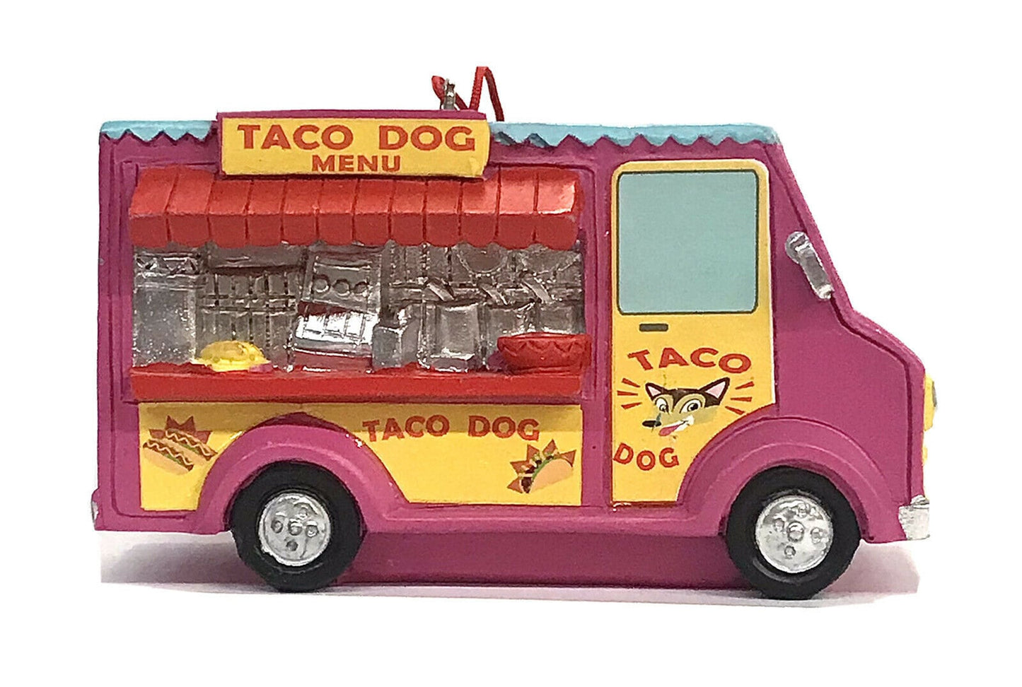 Taco Foodie Food Truck Ornament Navidad Christmas Tree Holiday Ornament Cinco De Mayo Mexican Festival Mexico