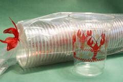 Crawfish  Party Crawfish Boil Plastic Party Cups 10 -16oz Cups Crawfish Boil Lobster Cup Lobster  New Orleans Seafood