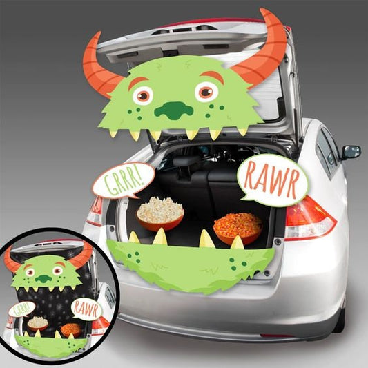 Haunted House Trunk or Treat Frankenstein Monster  Décor Decorating Kit Halloween Fall Party Supply Car or Truck