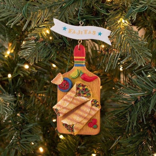 Fajitas Ornament Taco Ornament Navidad Christmas Tree Holiday Ornament Cinco De Mayo Mexican Festival Mexico