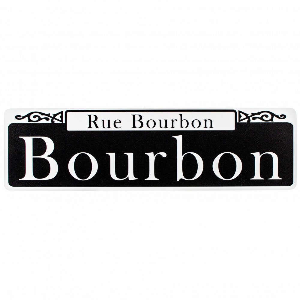 18" Waterproof Bourbon Street SIGN ONLY St  Light New Orleans French Quarter Parade