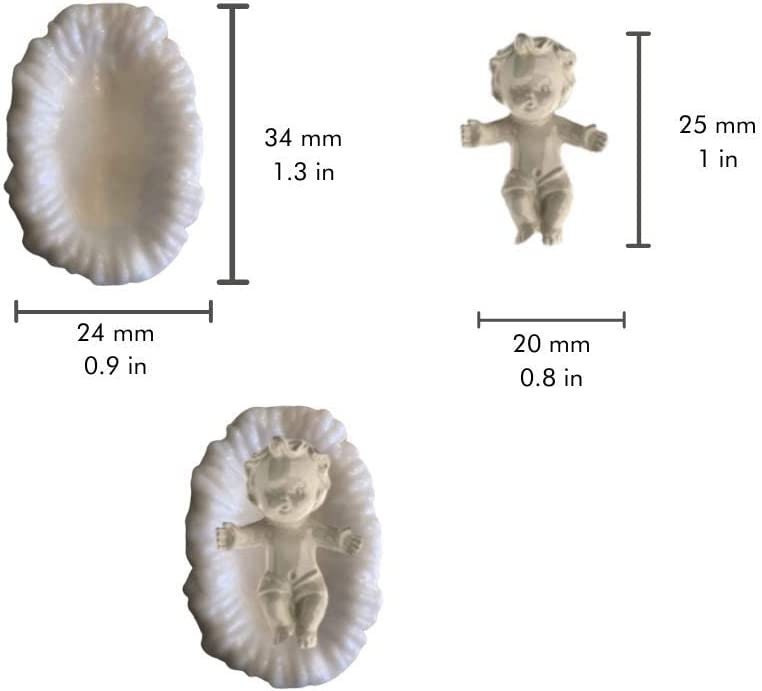 Mardi Gras  King Cake Babies Baby Jesus King Cake  -King Cake baby LA TIENDITA ESSENTIALS  Mexican tradition