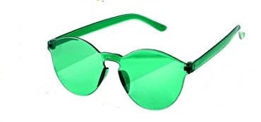 Mardi Gras  Green sunglasses parade wear party carnival CHOOSE COLOR BELOW