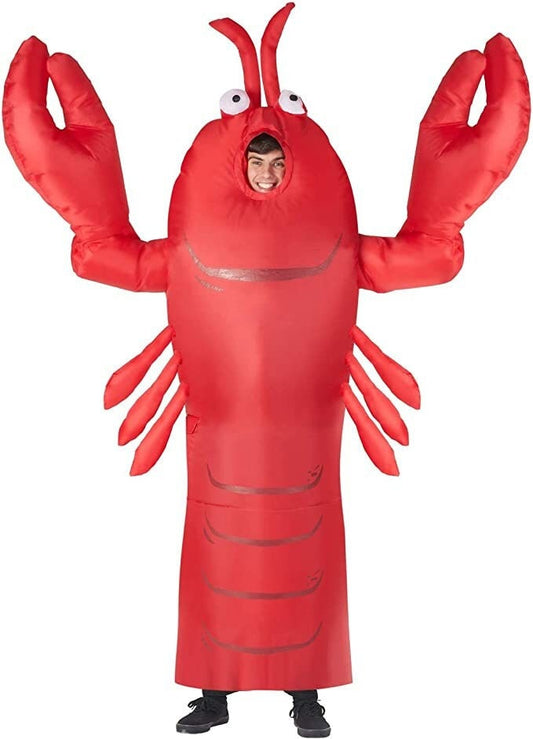 Mardi Gras Crawfish Inflatable costume Parade wear Seafood boil Restaurant adversting