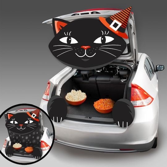 Haunted House Trunk or Treat Black Cat Décor Decorating Kit Halloween Fall Party Supply Car or Truck FREE PRIORITY MAIL Shipping!